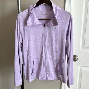 Under Armour women’s lightweight zip up size XL loose activewear